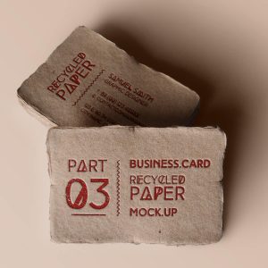 Recycled Paper Business Card